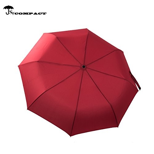 SY Compact Travel Umbrella Windproof Auto Open 8-Rib