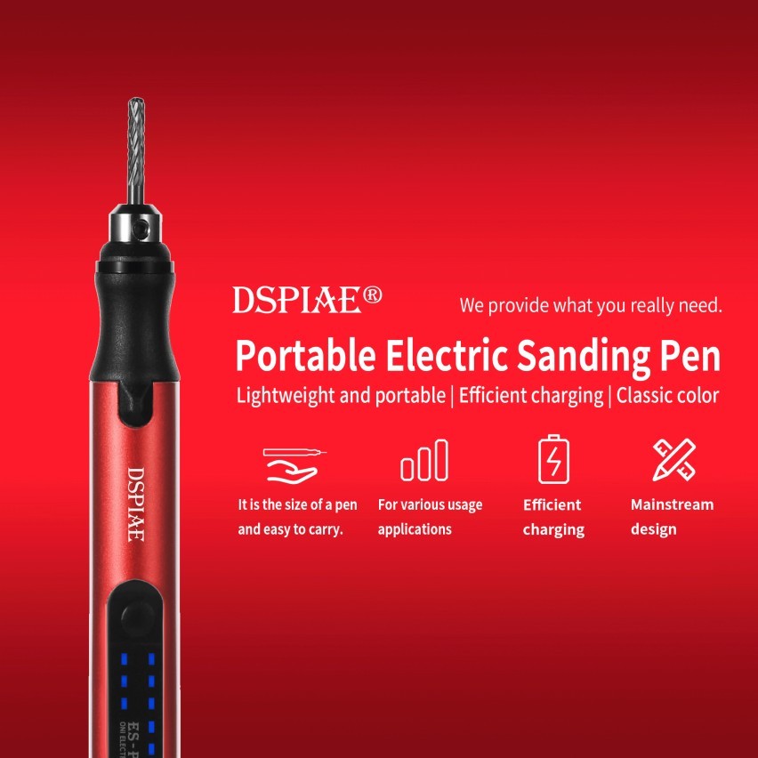 DSPIAE: Portable Electric Rotary Tool Set - [Option Kit 2] - ES-P