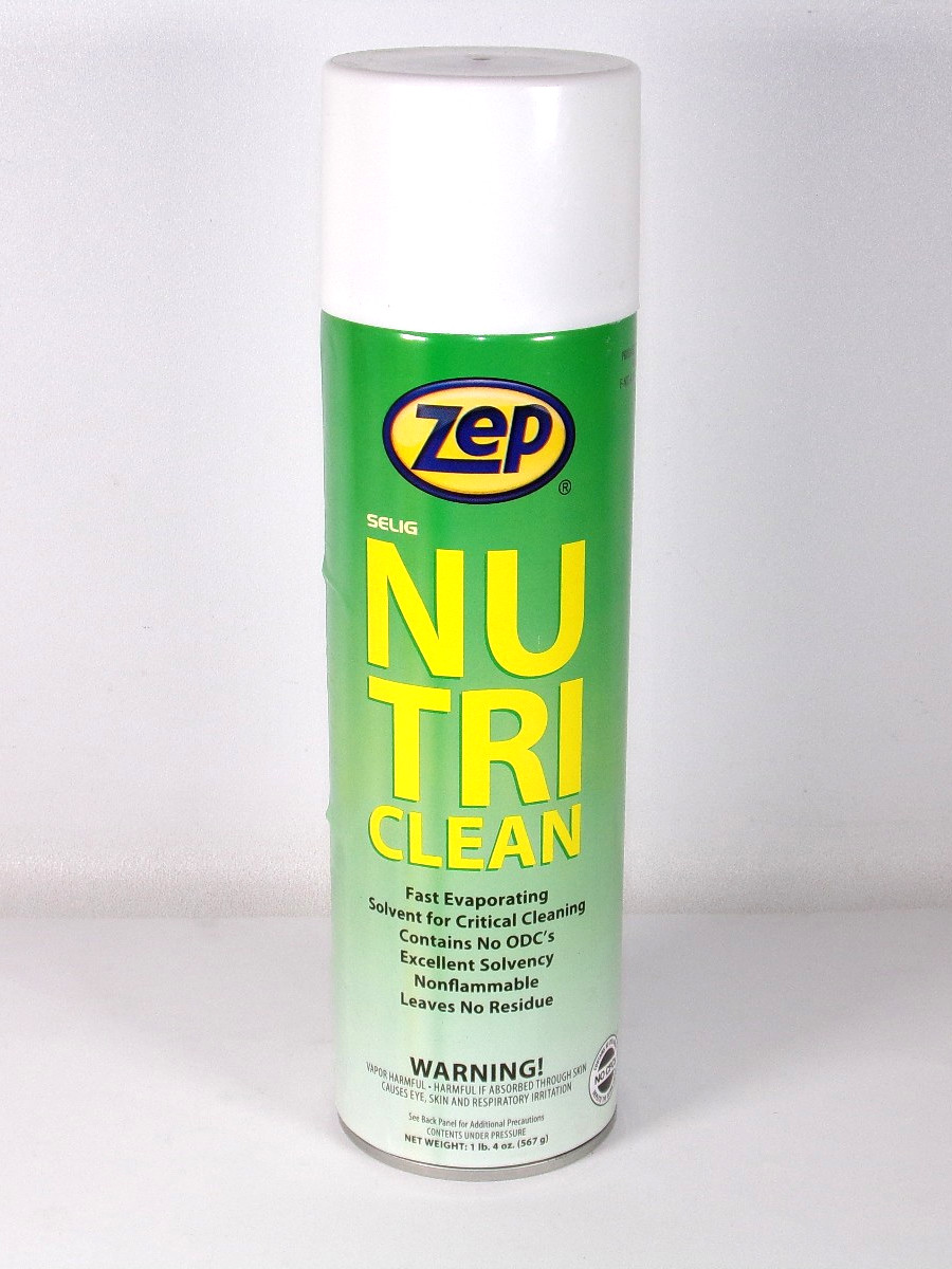 Zep Selig NU TRI CLEAN Fast Evap Solvent for Critical Cleaning 874201 (1 lb 4oz)