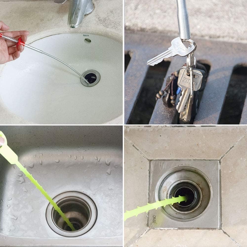 Lightweight 4-Claw Pickup Tool for Home & Kitchen - Bendable & Grab Design