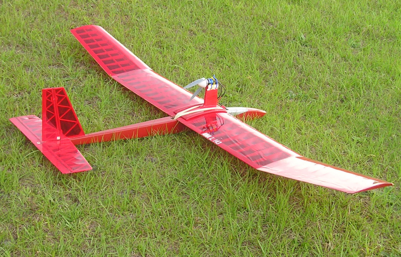 RCM WINDFREE PLAN + BUILDING ARTICLE for a 99" Wing Span RC Model Sailplane