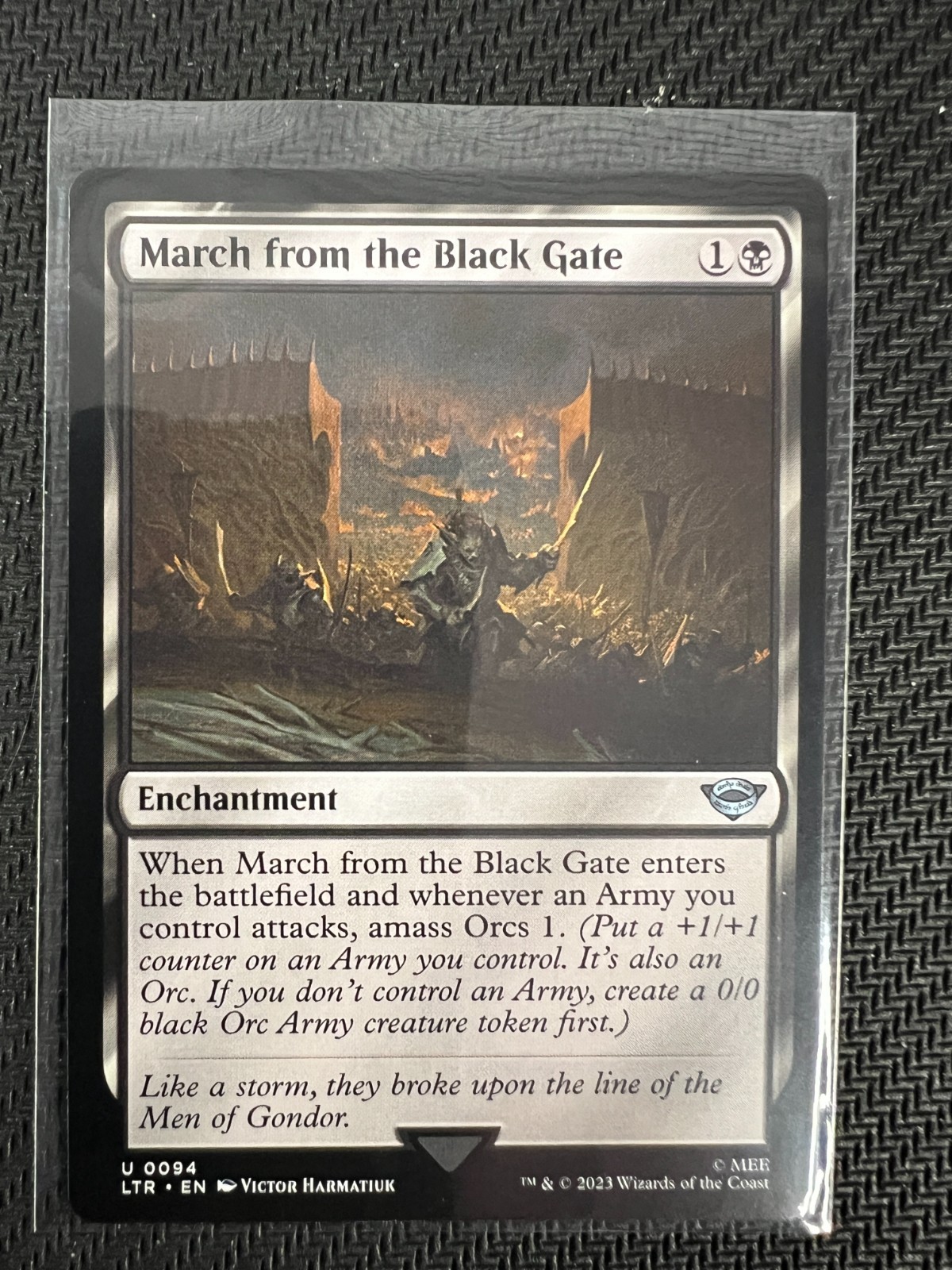 March from the Black Gate Universes Beyond: the Lord of the Rings: Tales of...