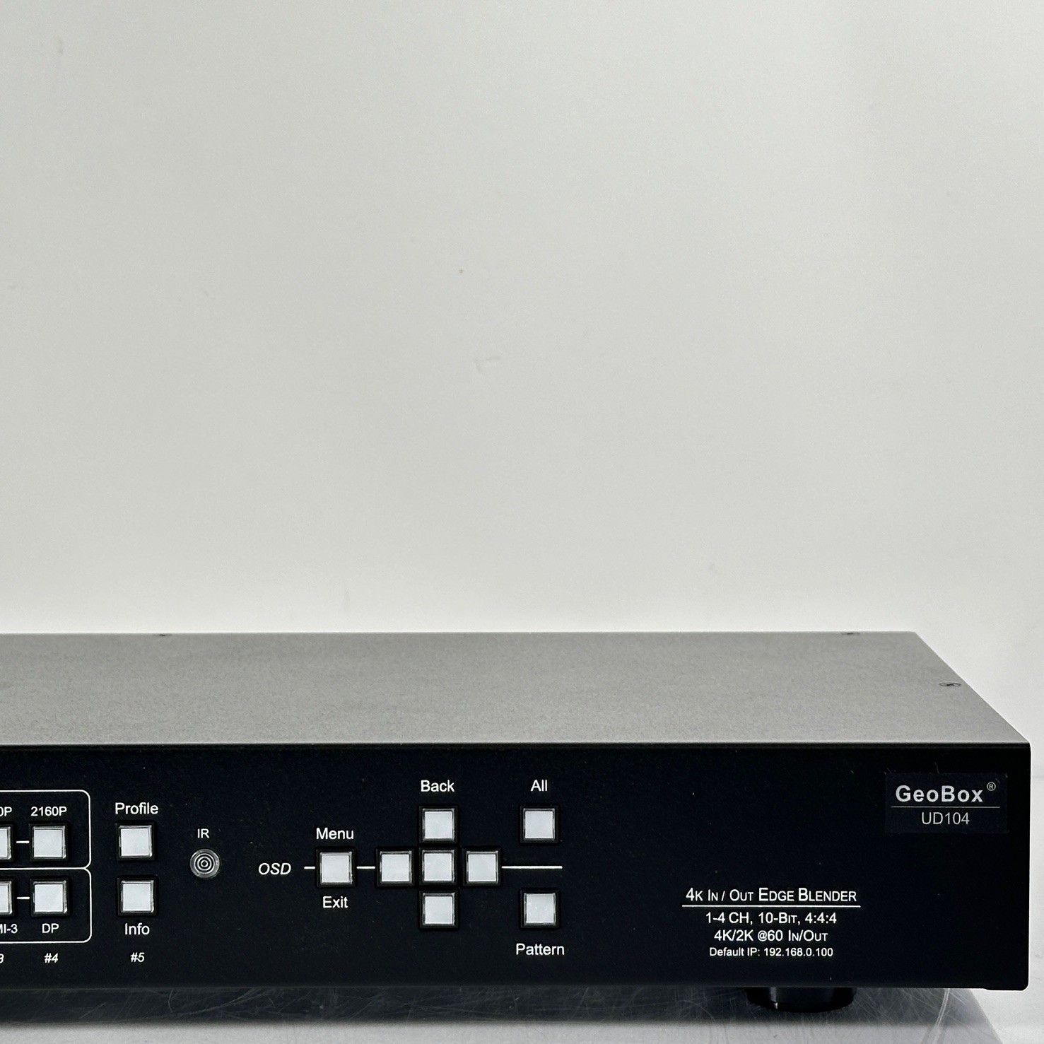 GeoBox UD104 Quad Channel UHD Edge Blending Processor