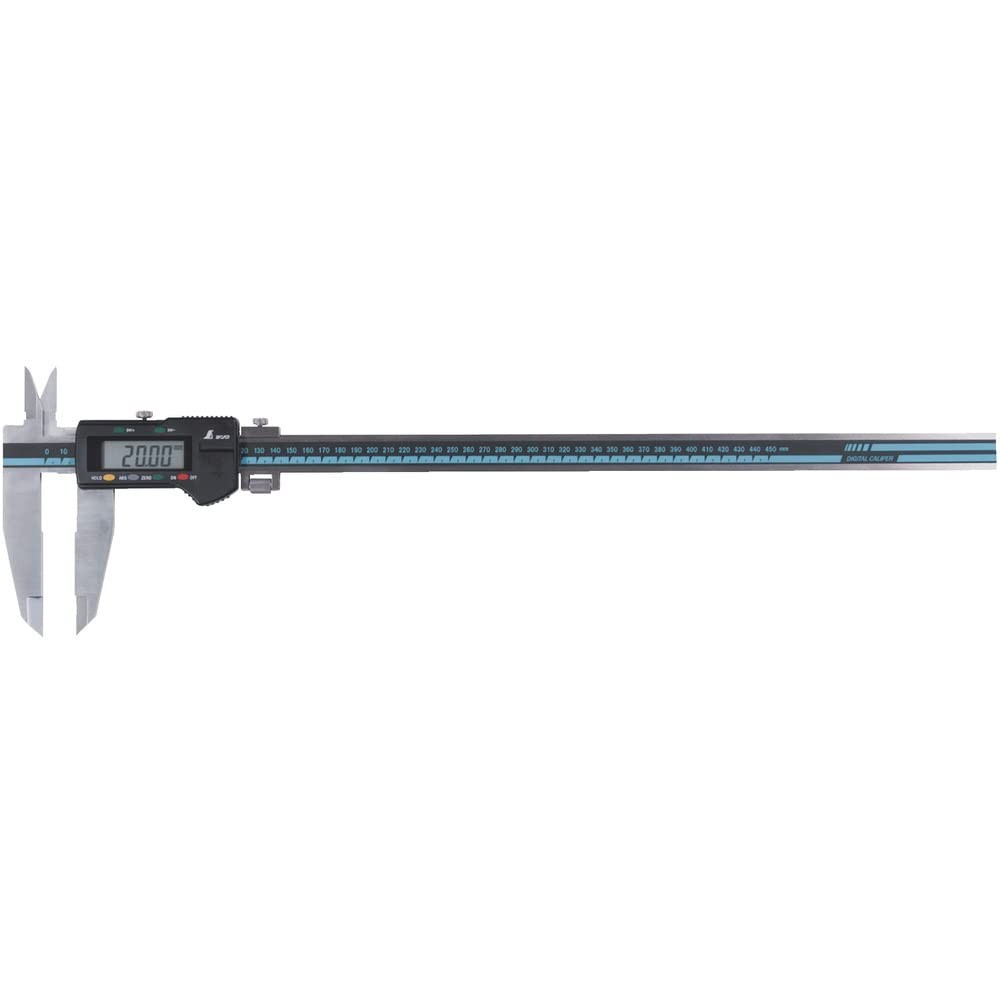 Shinwa Sokutei Digital Caliper Large 450mm with Hold Function 19986 Hand Tool