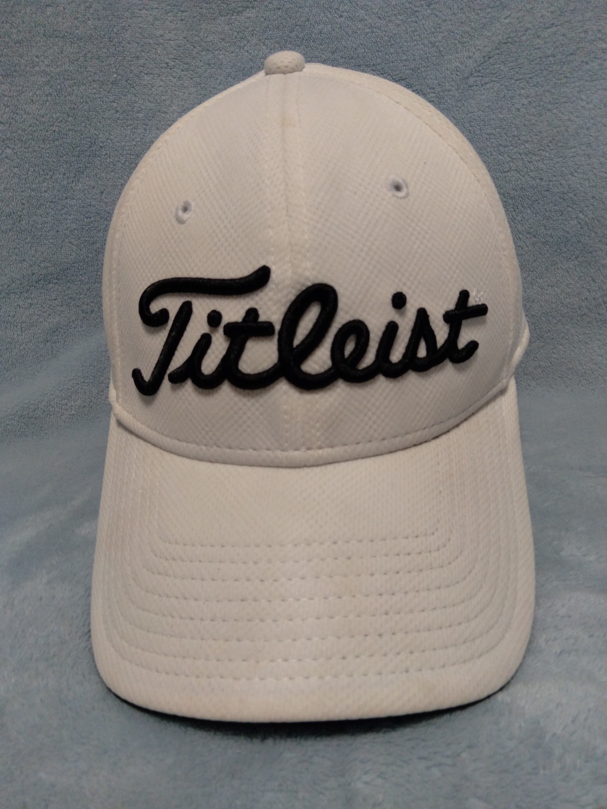 New Era Titleist Wyndgate Country Club Hat Cap White New Era, Fitted Size M-L