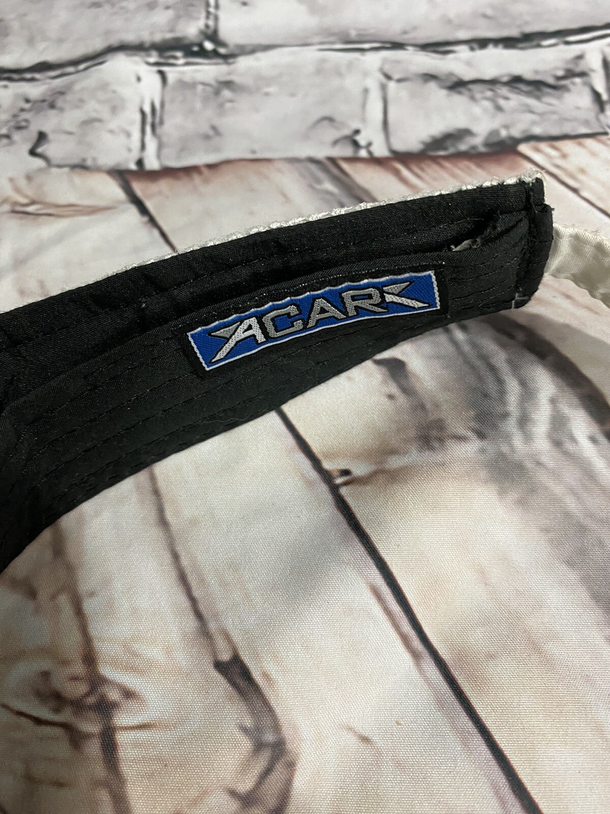 Golf Visor Black Adjustable Back Strap AHEAD Extreme ACAR