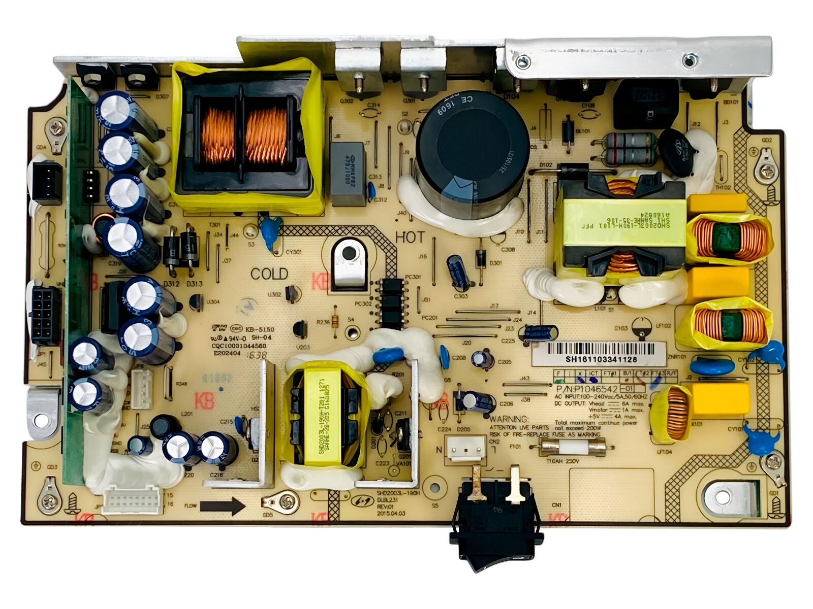 Genuine Zebra Power Supply Board P1046542-01 for ZT410 ZT420 ZM400 Label Printer
