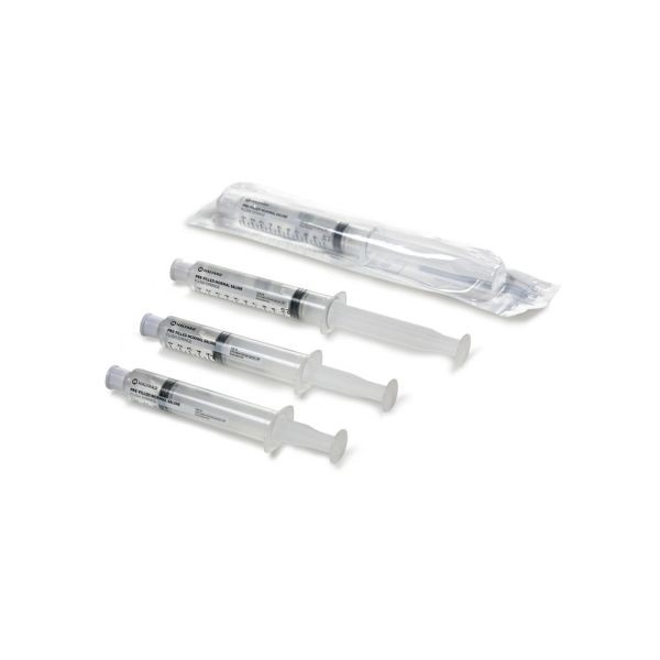 Halyard KC-SS010 Prefilled Saline Dental Syringes 4/Bx