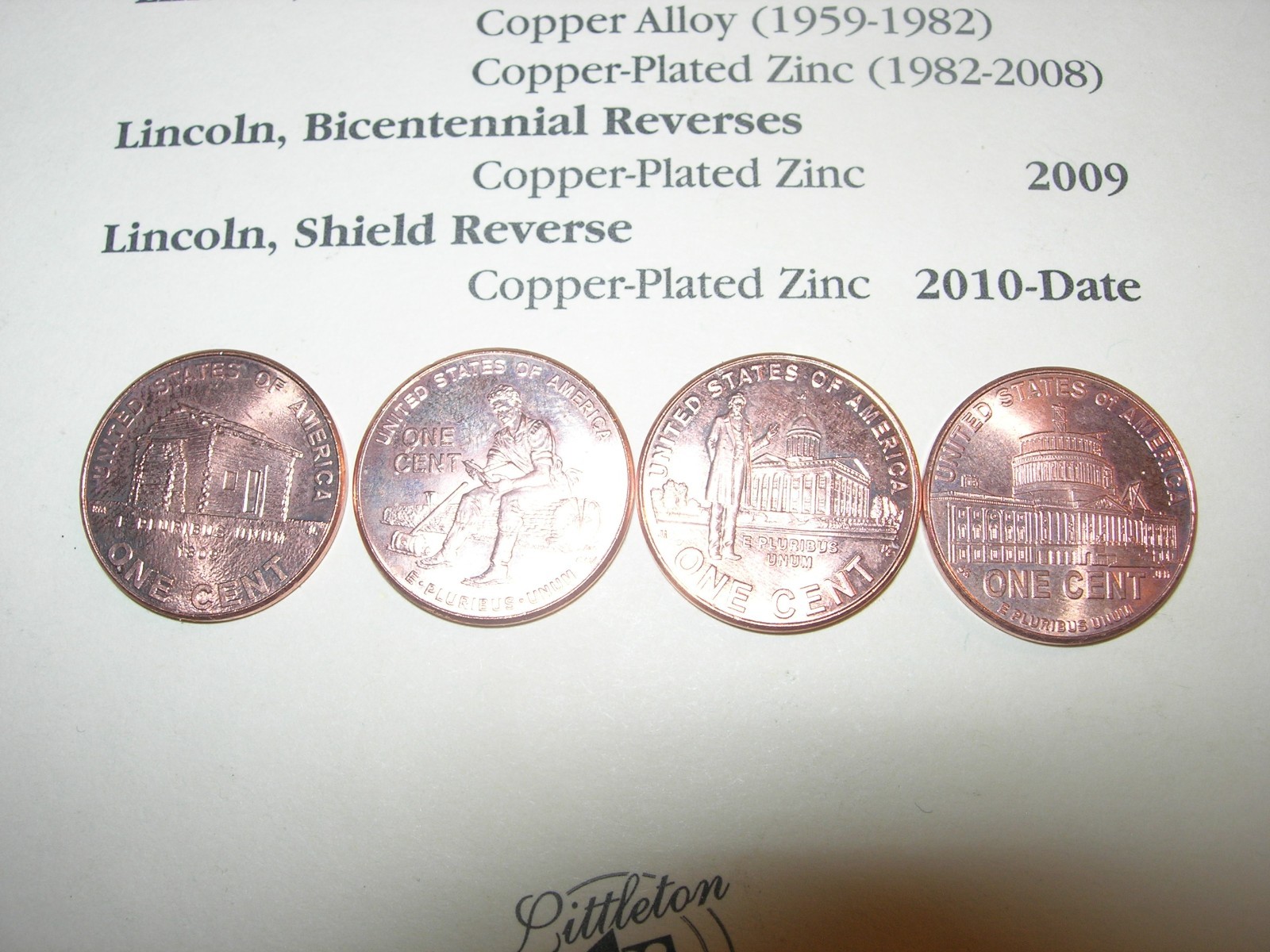 Lincoln Bicentennial 2009 Cent Penny coin collection