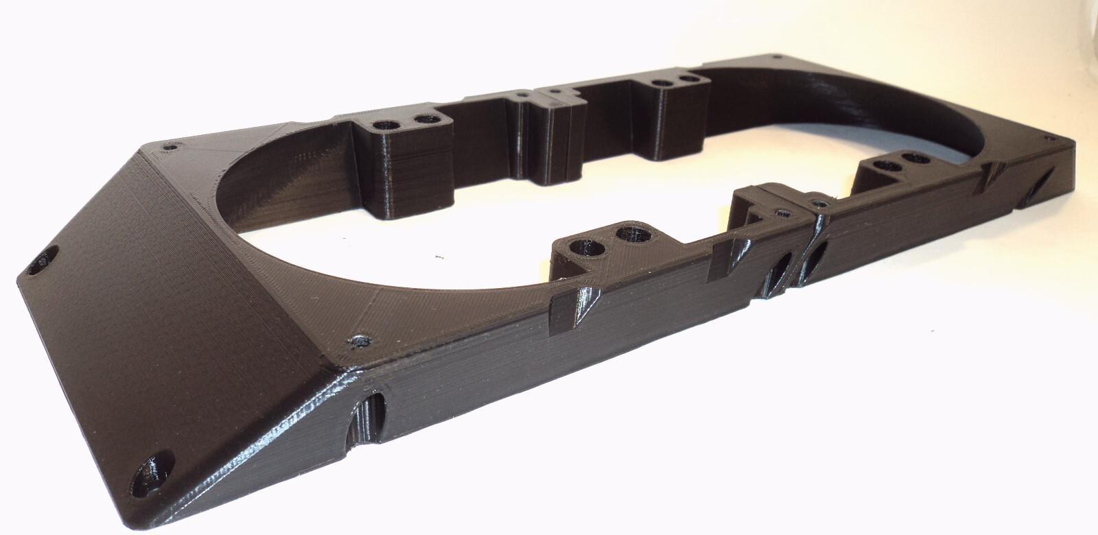 280mm Radiator +3x 120mm Fans to 3x 120mm Fan Slots Mounting Bracket Adapter Mod