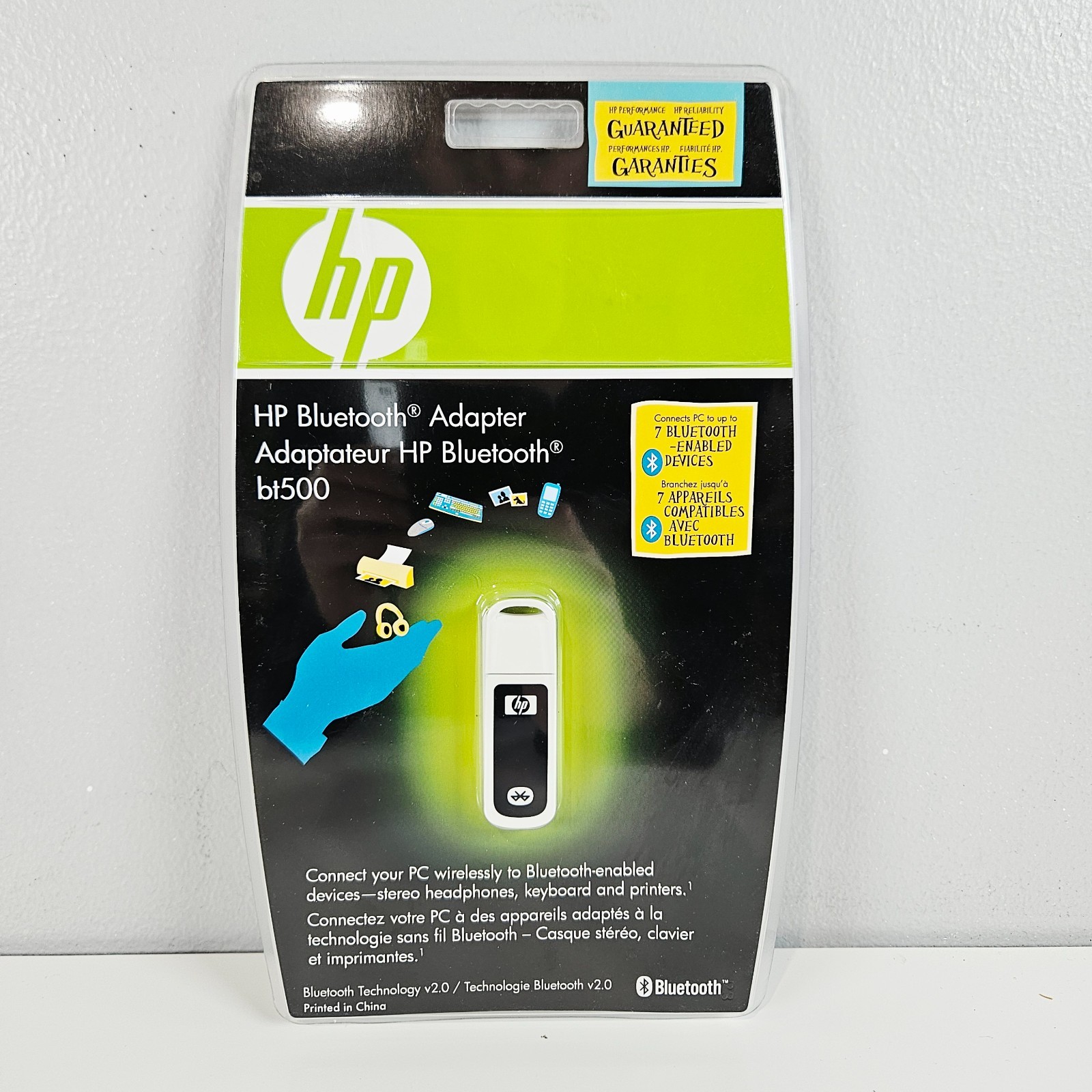 HP Bluetooth Adapter bt500 • Q6273A • SDCAB-0705 • New Sealed NIB