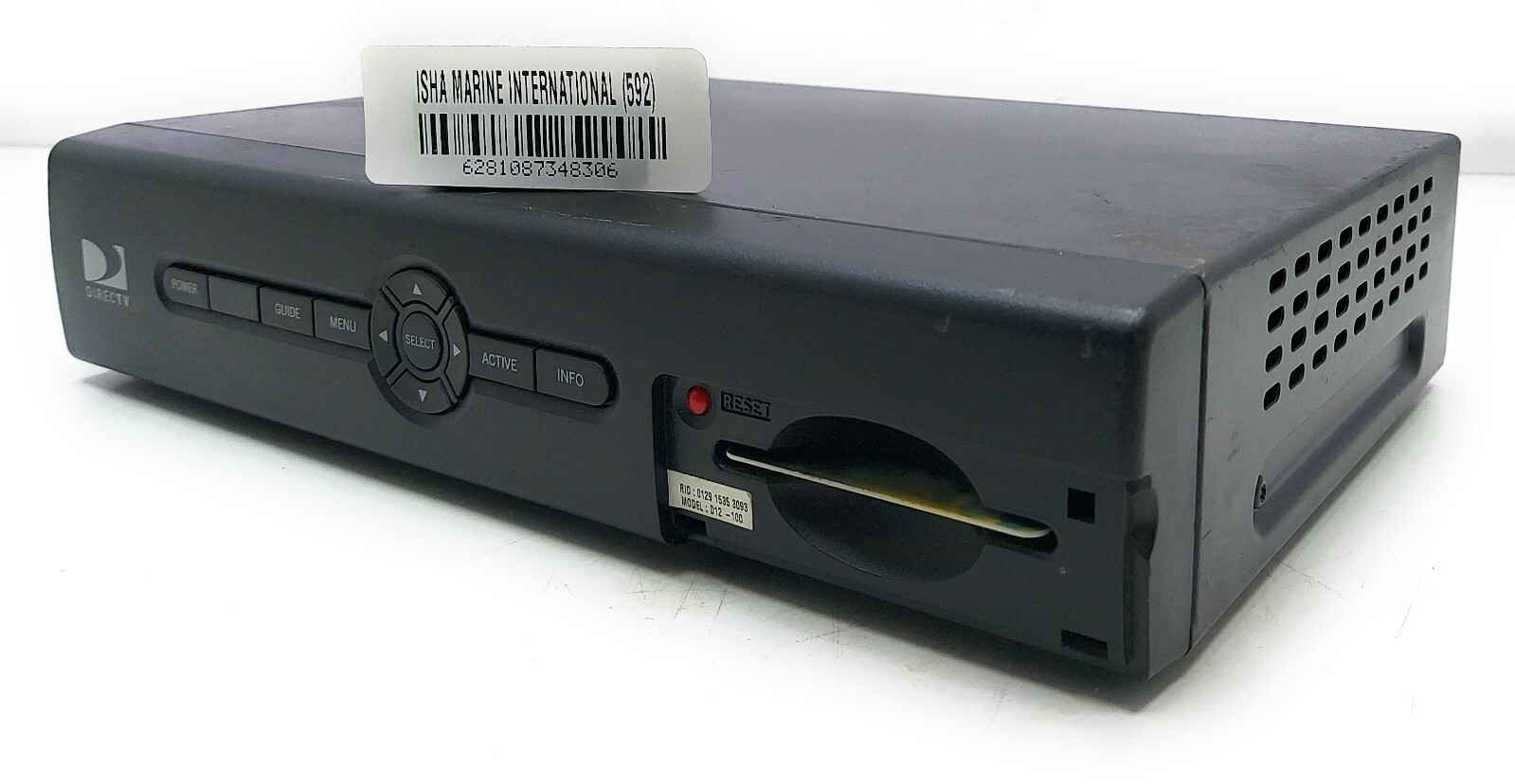 DirectV D12-100 Receiver A10MF2BN303208