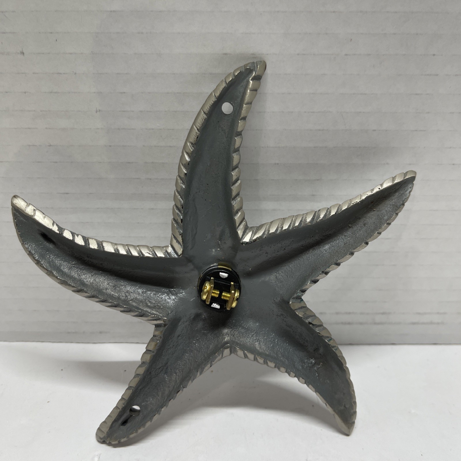 Silver Starfish Doorbell