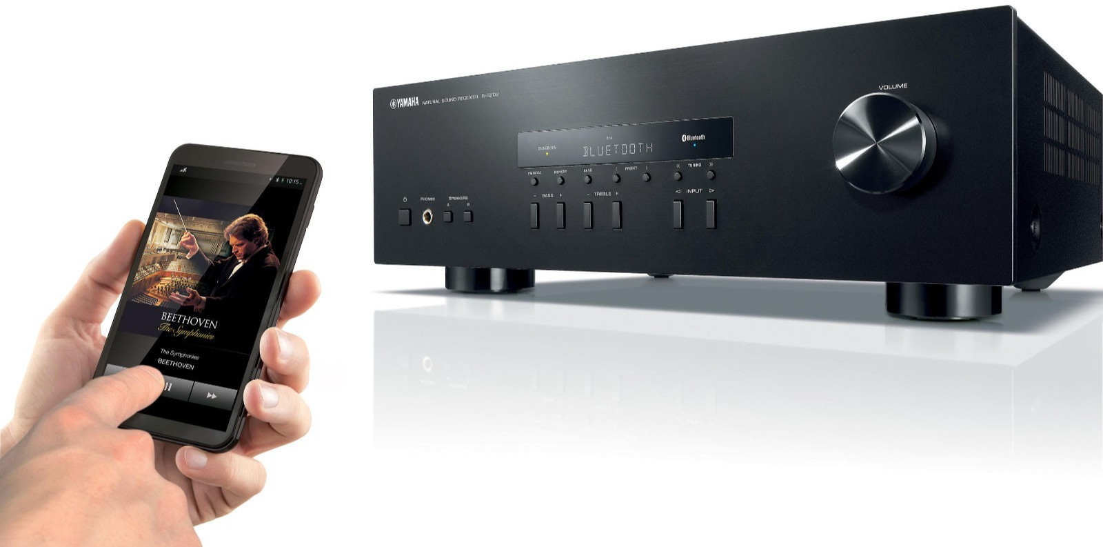 Yamaha R-S202 2ch. Natural Sound 200W Bluetooth Stereo Receiver