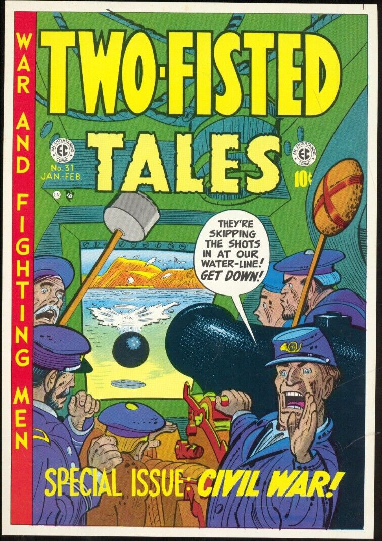 EC TWO FISTED TALES COVER NO. 31