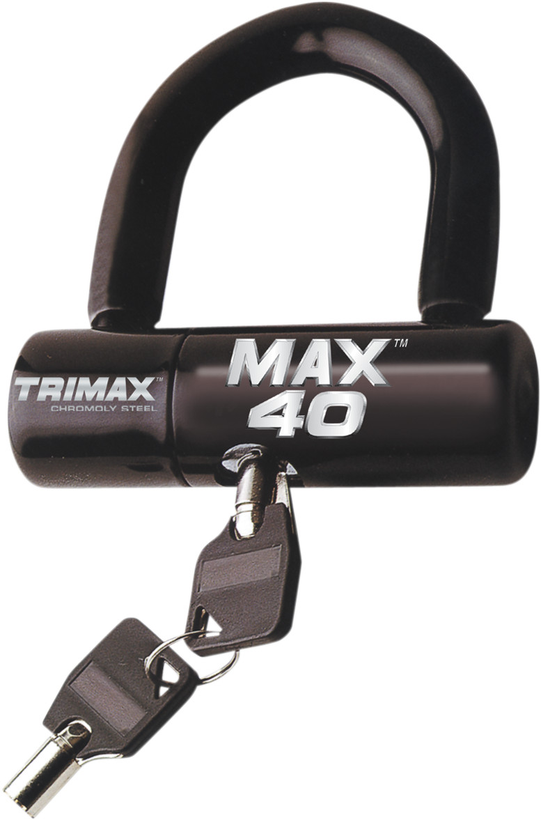 Trimax Ultra-High-Security Disc Cable Lock Max40Bk