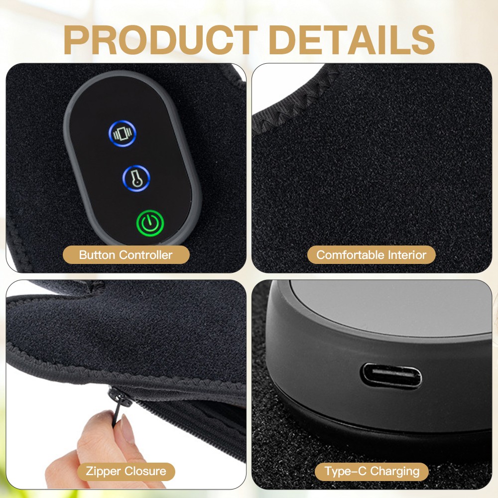Cordless Hand Massager for Arthritis with Heat Compression Relief Therapy Glove