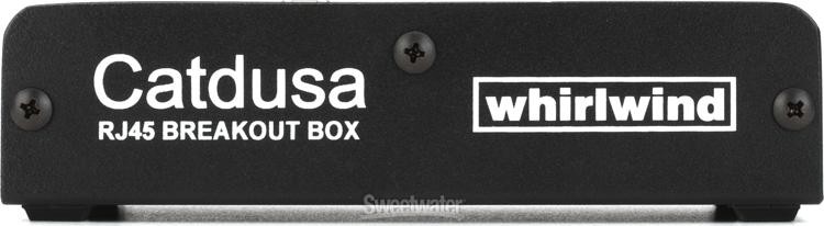 Whirlwind Catdusa Cat5 Connectable 4-channel Analog Snake Box