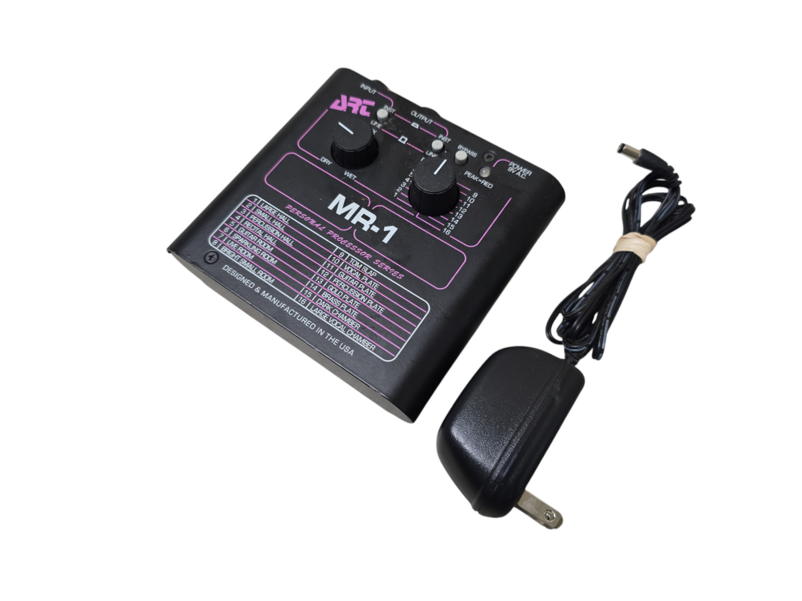 ART MR-1 Personal Processor Series Reverb
