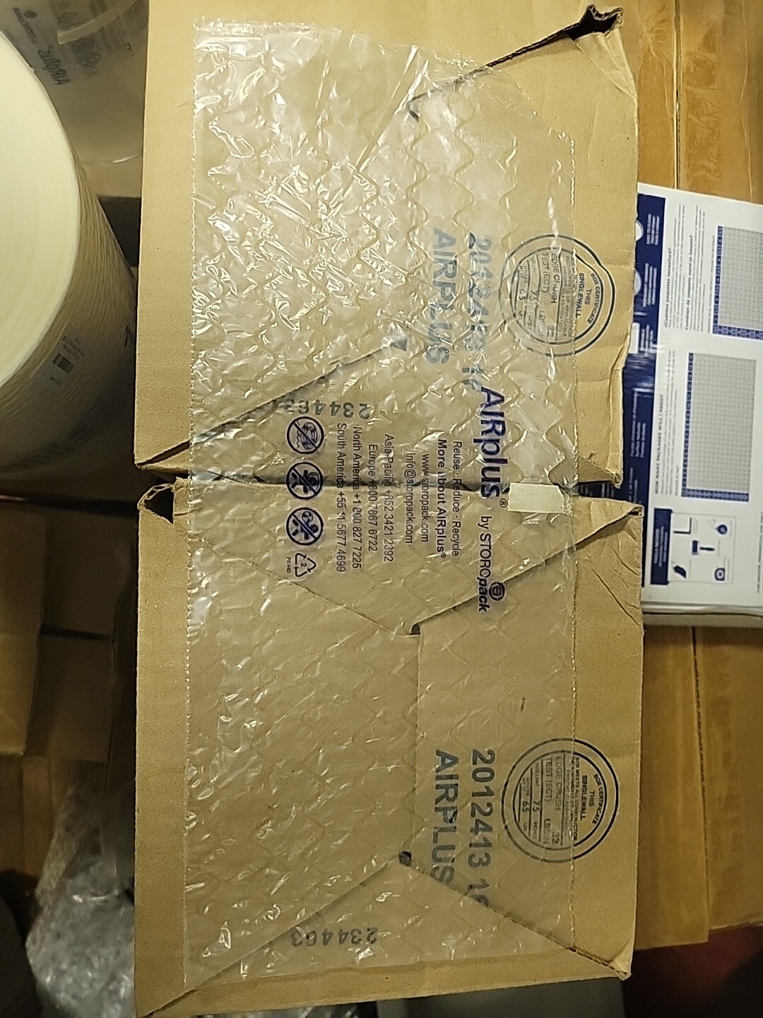 STOROpack 16" x 1950' Air Pillow Film for AIRplus Packing 16" x 7" (528581)