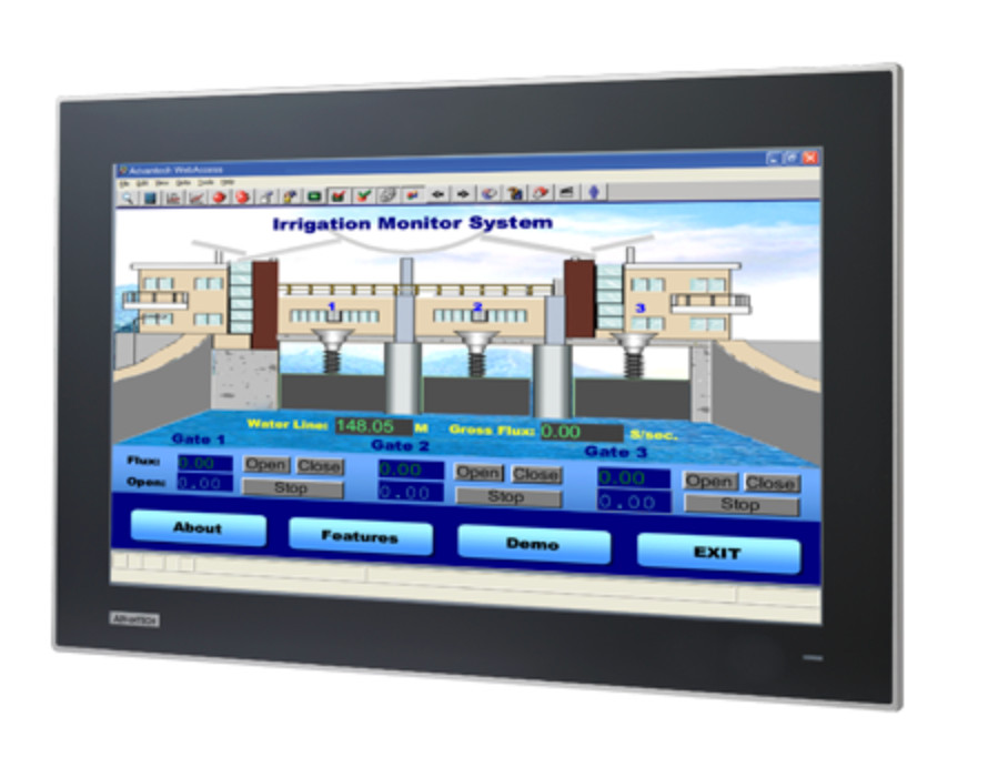 ADVANTECH FPM-715W-P3AE - 15.6" Industrial monitor (NEW)