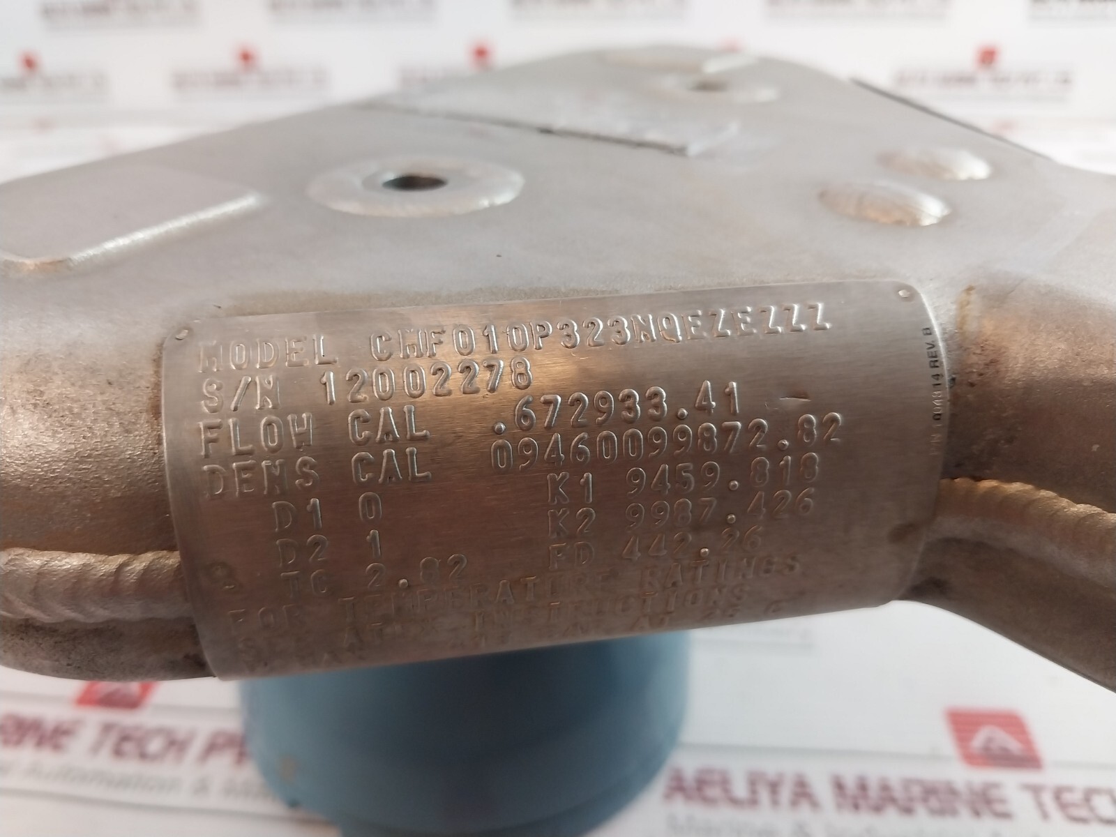 Micro Motion CMF010P323NQEZEZZZ Mass Flow Sensor 672933.41