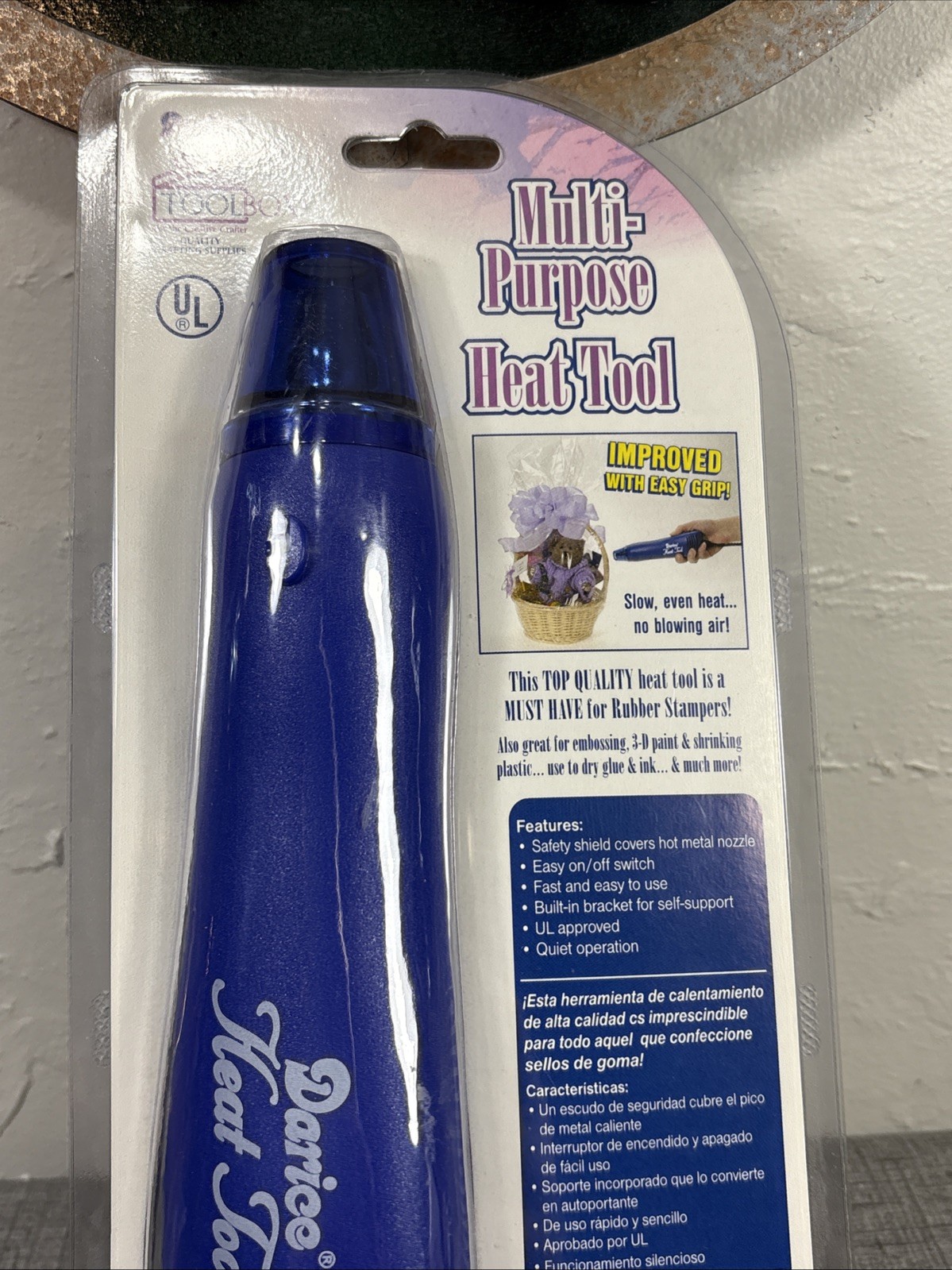 Darice Crafter's Toolbox Multi-Purpose Heat Tool With Support Bracket Easy NEW