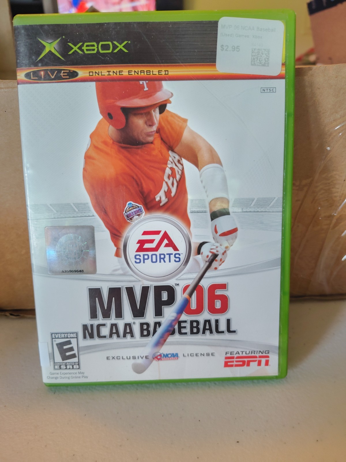 MVP 06 NCAA Baseball (Microsoft Xbox, 2006) CIB