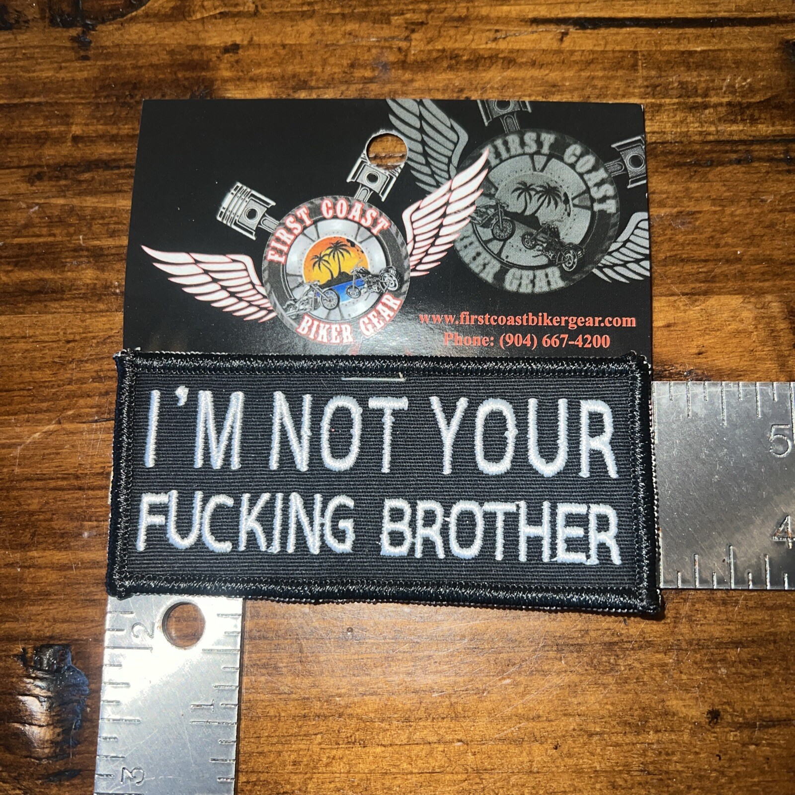 I’m Not Your &ucking Brother  4” Patch
