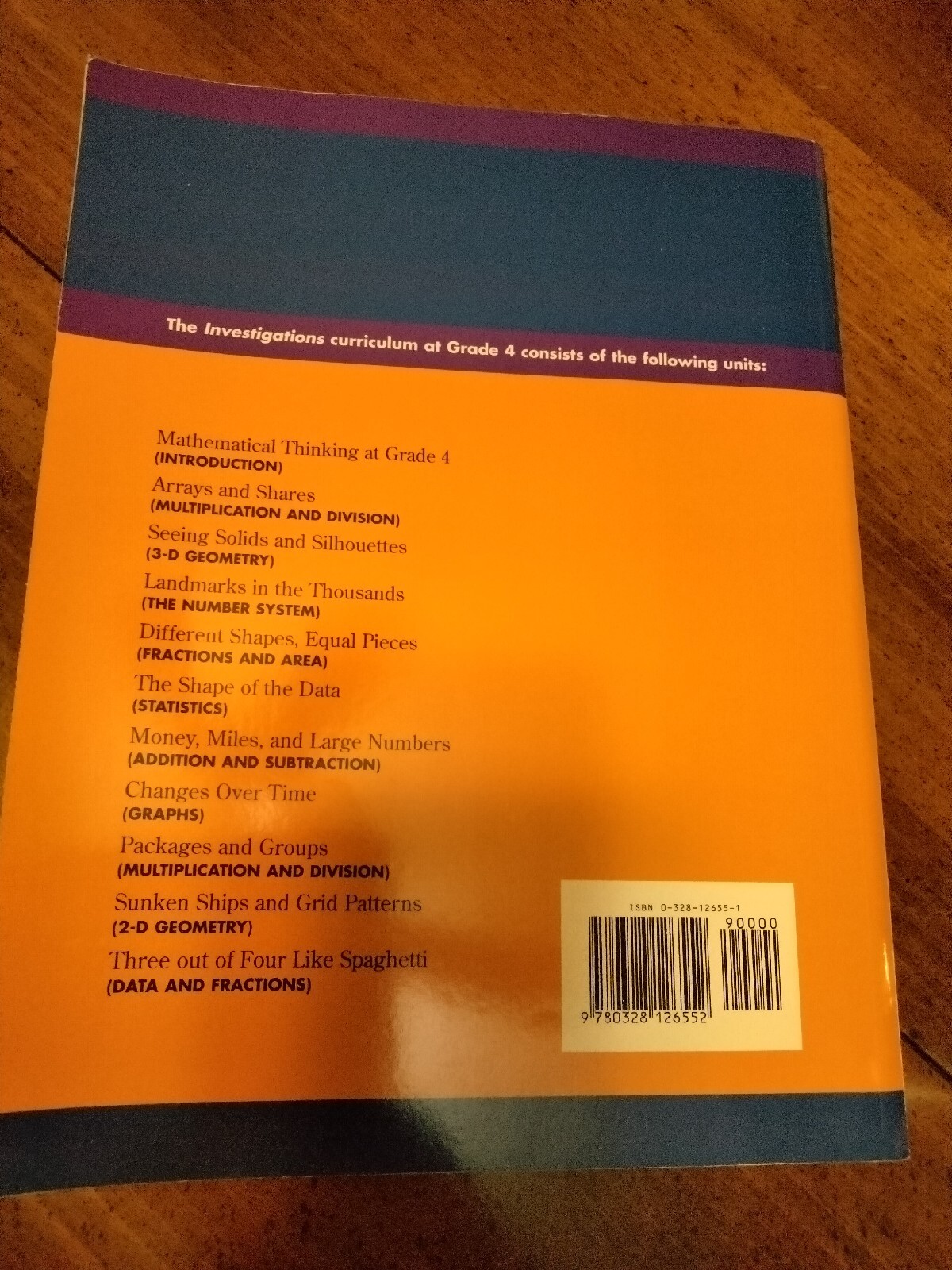 Today's Math 4 Student Workbook: Investigations in Number, Data and Space