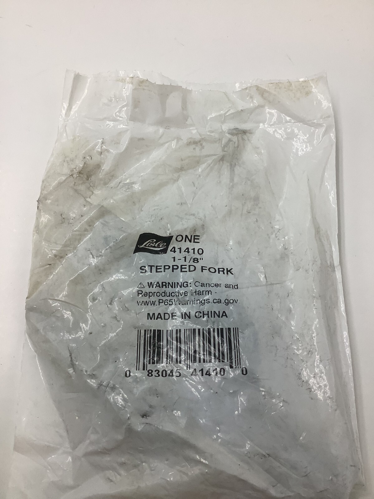 Lisle ONE Genuine 41410 1-1/8" OEM Stepped Fork Alloy Steel Black