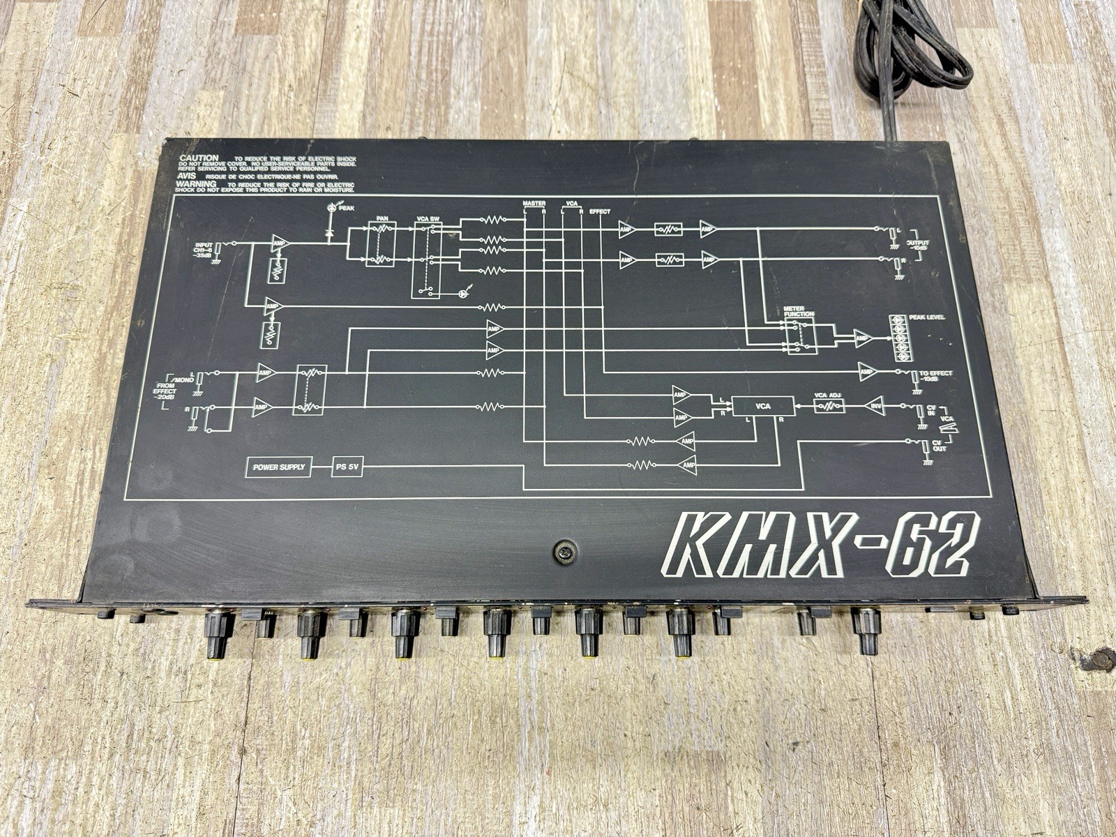Korg KMX-62 Keyboard Mixer Rackmount
