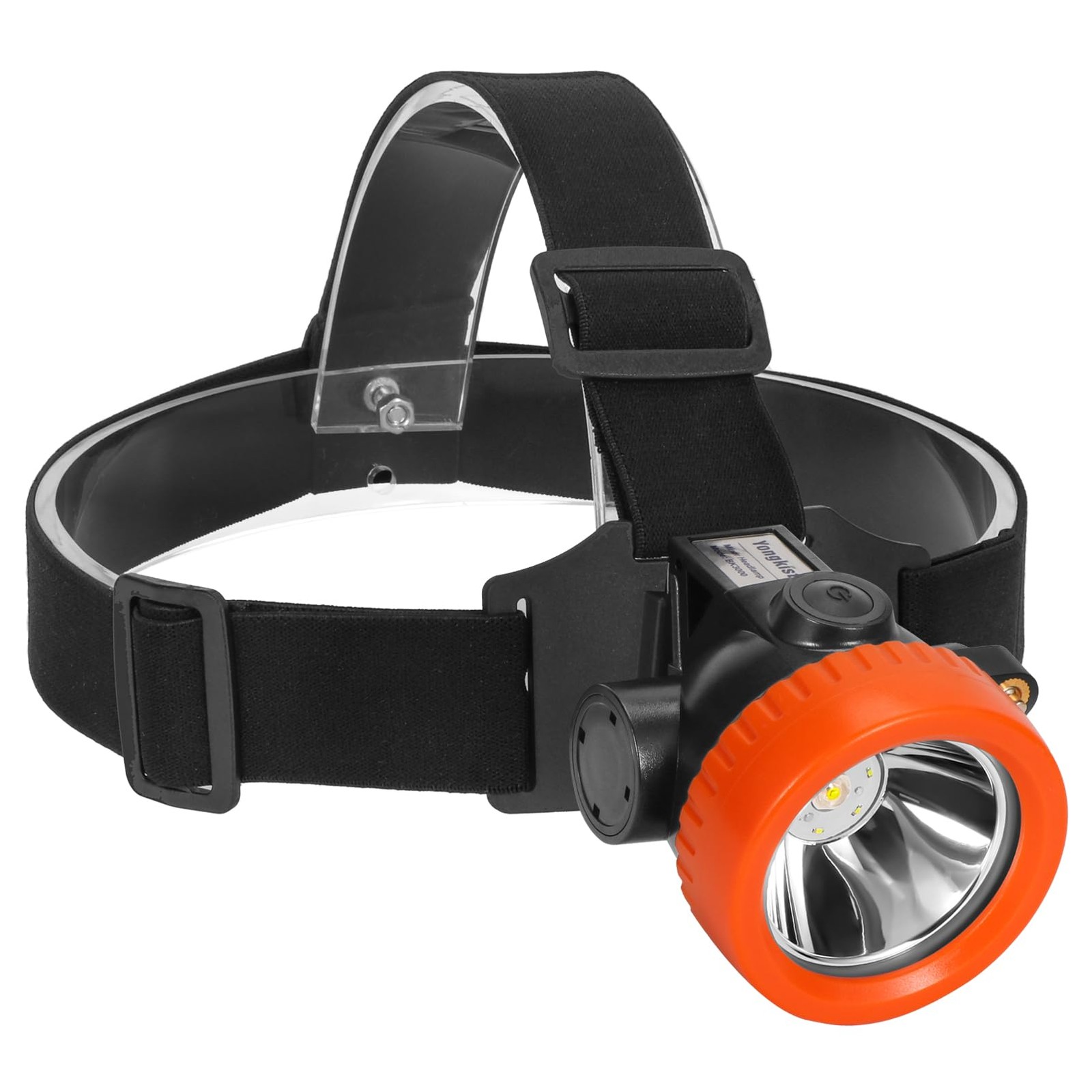 Yongkist Rechargeable Mining Headlamp with 7 LEDs, Explosion-Proof Cap Light ...