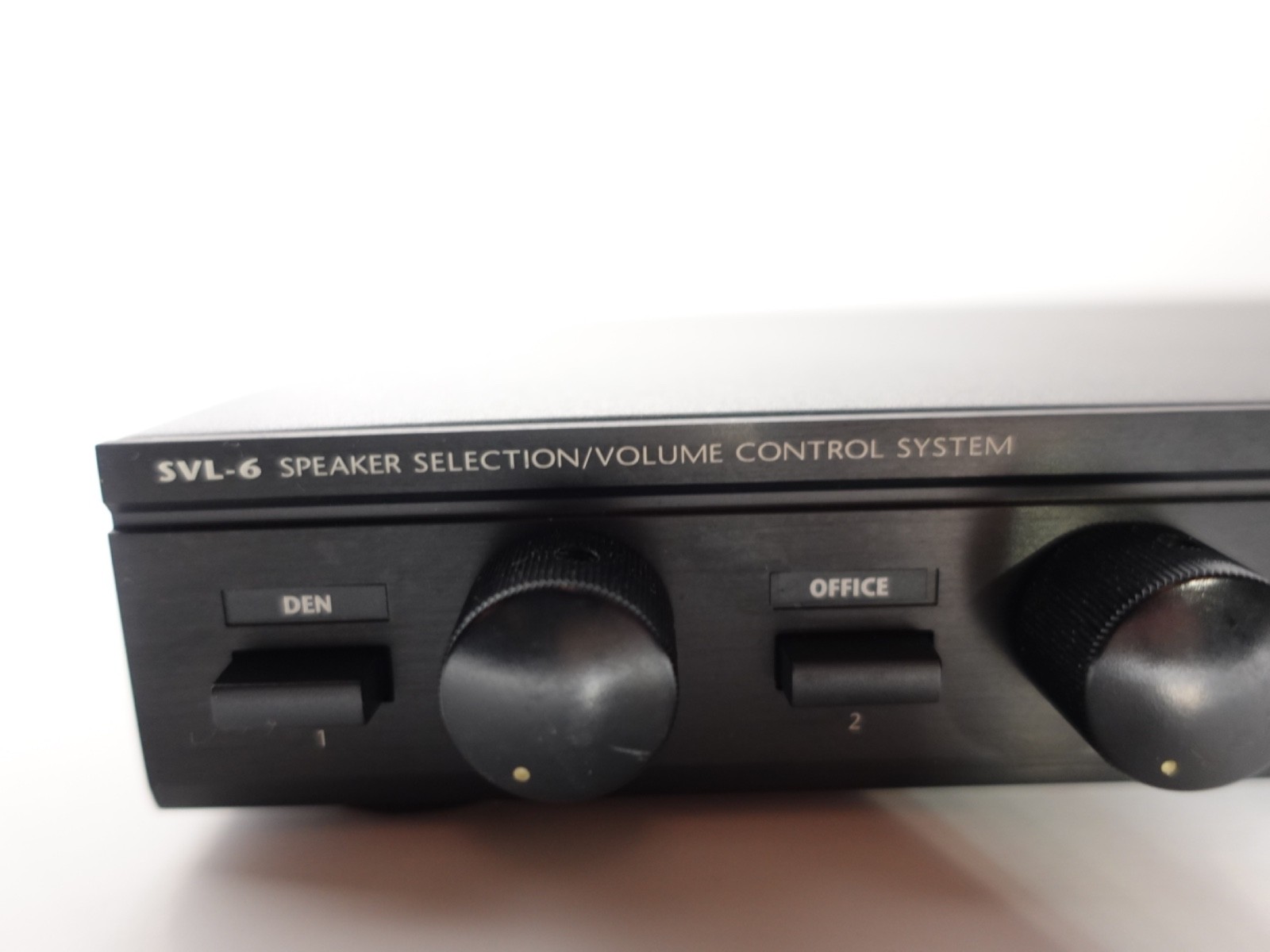 Niles SVL-6 6-Zone Speaker Selector Switch Volume Control System Untested OBO