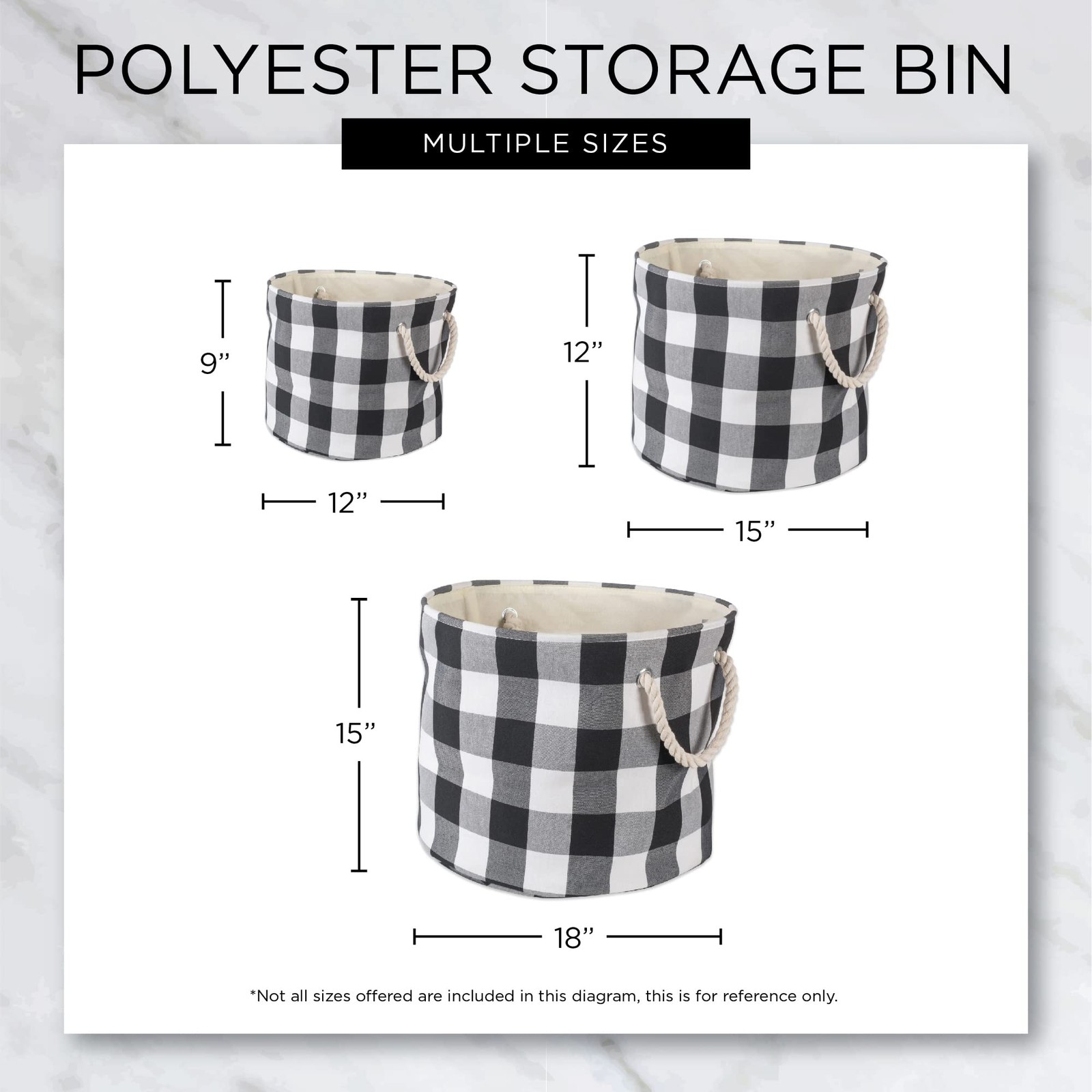 Pet Storage Collection Striped Paw Patch Bin Small Round Brown