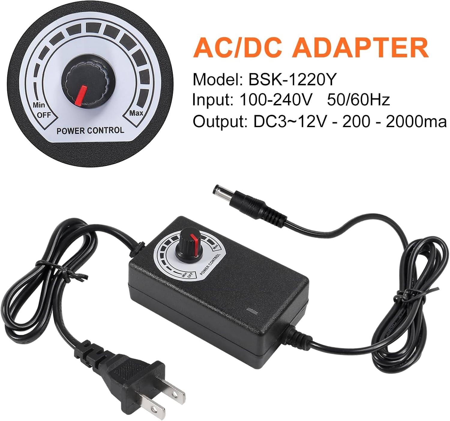 120mm 12V BBQ Blower Fan with Variable Speed Controller for Outdoor Cooking & Ve