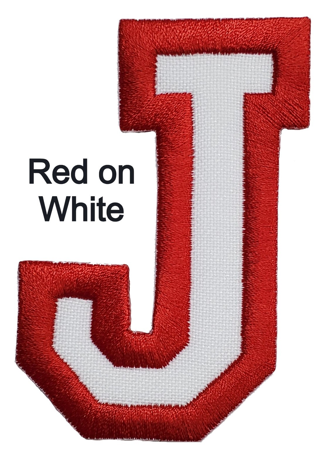 Letters 3" College Varsity Letterman Embroidered Iron On Patch Customize Colors
