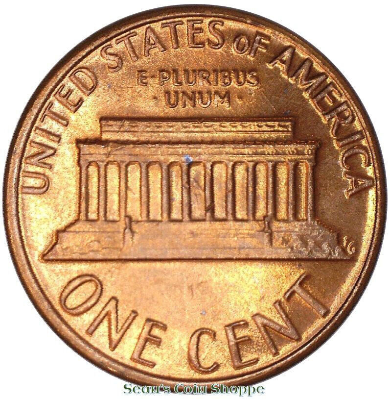 1979 P Lincoln Memorial Cent - BU