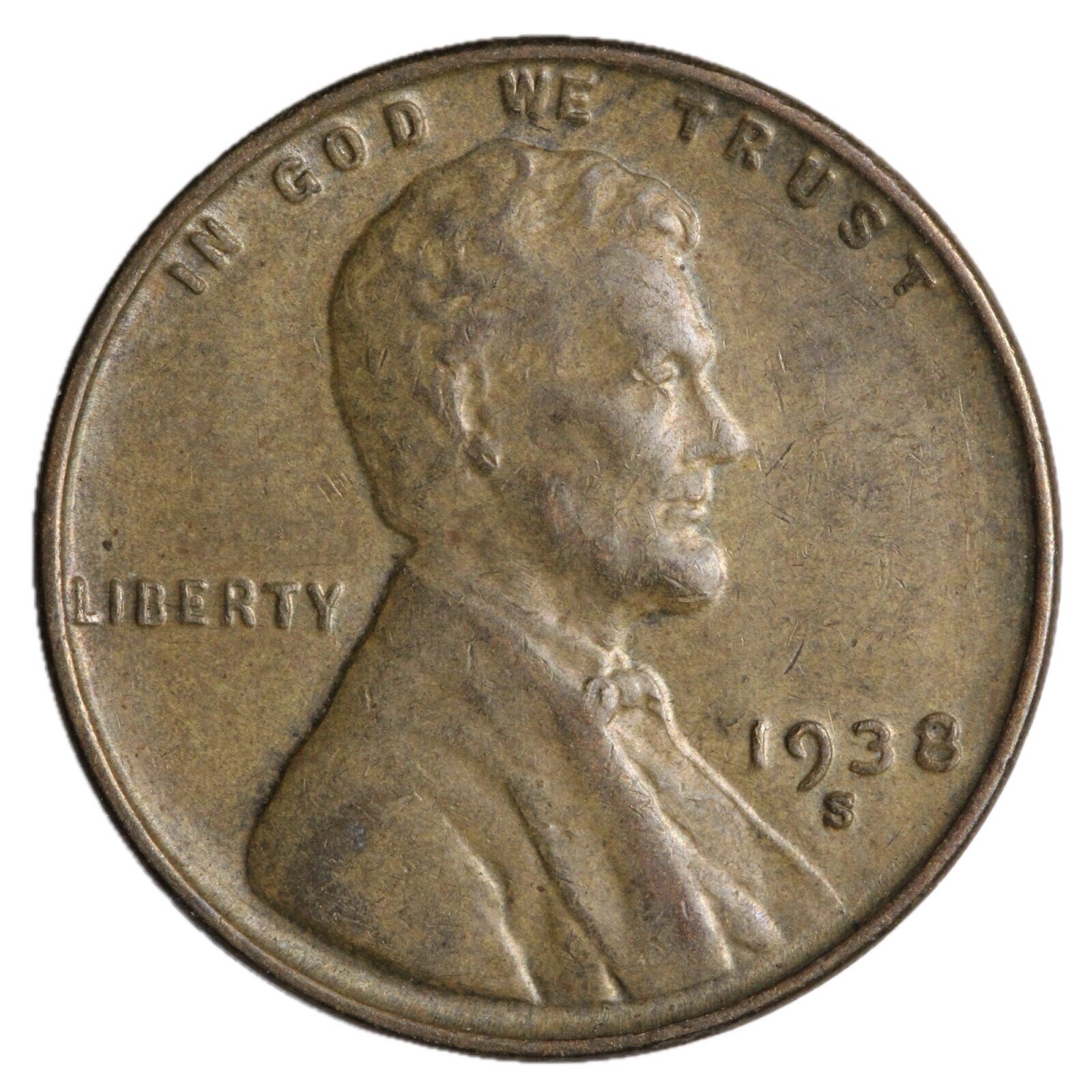 1938-S Lincoln Wheat Cent “Best Value on eBay “ Free S&H W/Tracking!!