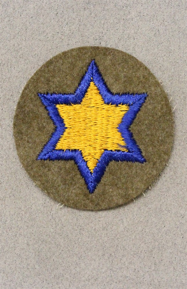 c.1940 era Army Patch 0779: 66th Cavalry Division - embroidered on wool