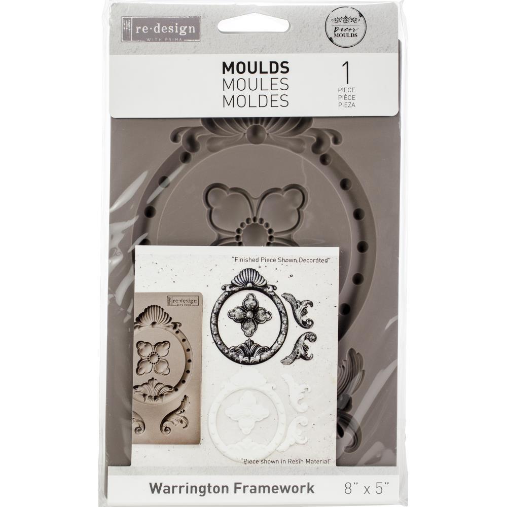 VINTAGE ART DECOR Mold Moulds for Crafters Clay Paper Crafting PRIMA 632397 NEW