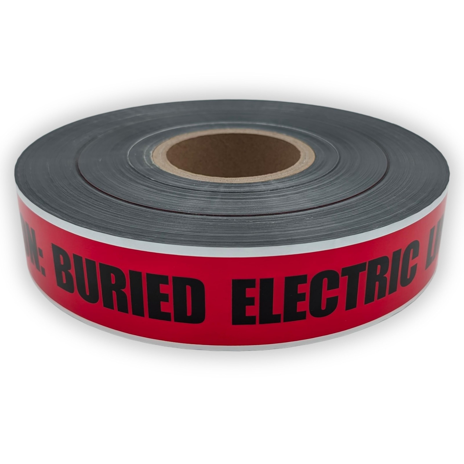 ACE Supply Buried Electrical Line Caution Tape - Detectable Single Roll, Red