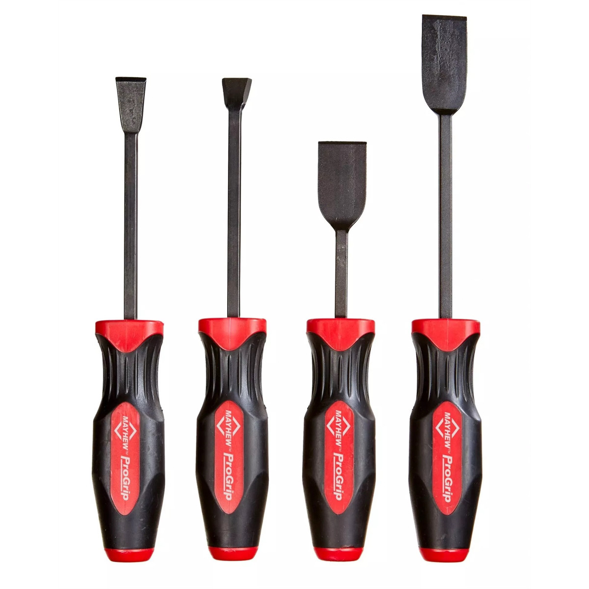 Mayhew Tools 13080 4-Piece Straight/Angled Scraper Set, Progrip