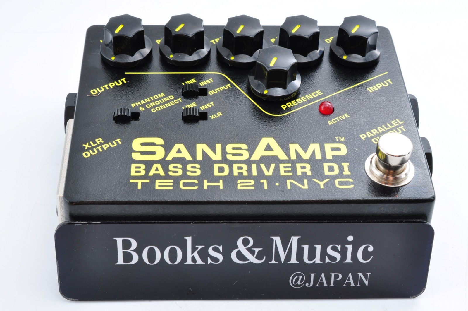 Tech 21 SansAmp Bass Driver DI Bass Guitar Pedal Working 770917