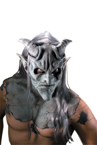 GARGOYLE LATEX MASK DEMON DEVIL SPECIAL EFFECT PROSTHETIC MONSTER COSTUME MAKEUP