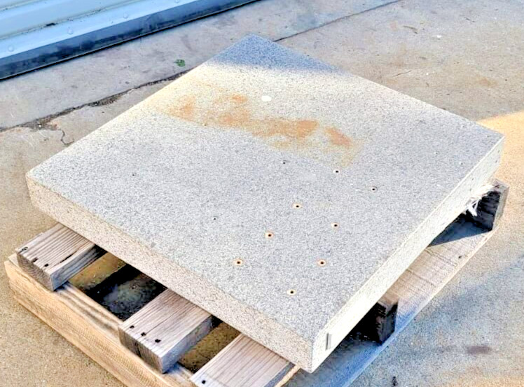 Granite Table Surface Inspection Plate 24 x 24 x 3