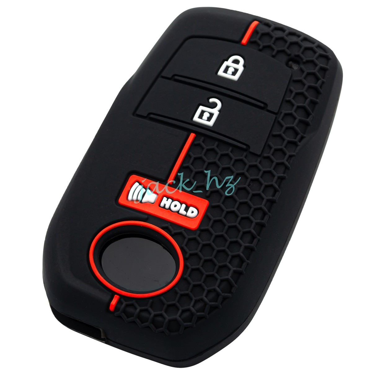 Silicone 3 Buttons Key Fob Case Cover For Toyota Highlander Prius Tacoma Sequoia