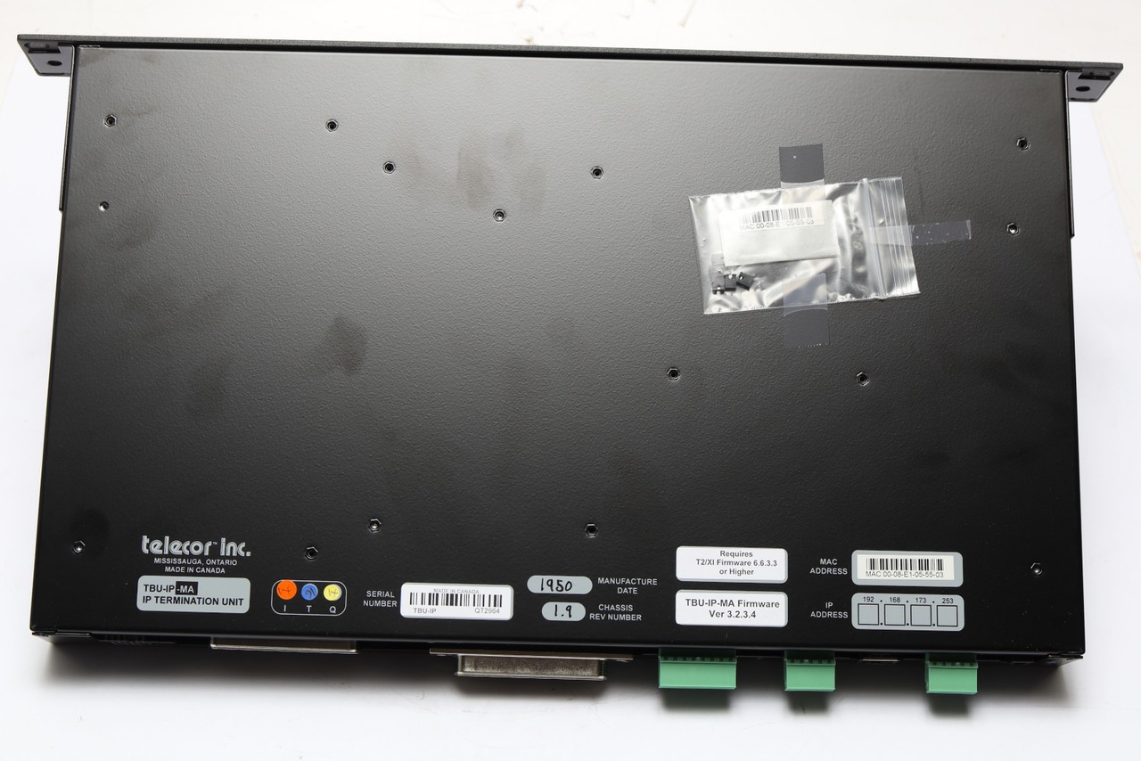 Telecor TBU/IP-MA IP Termination Unit