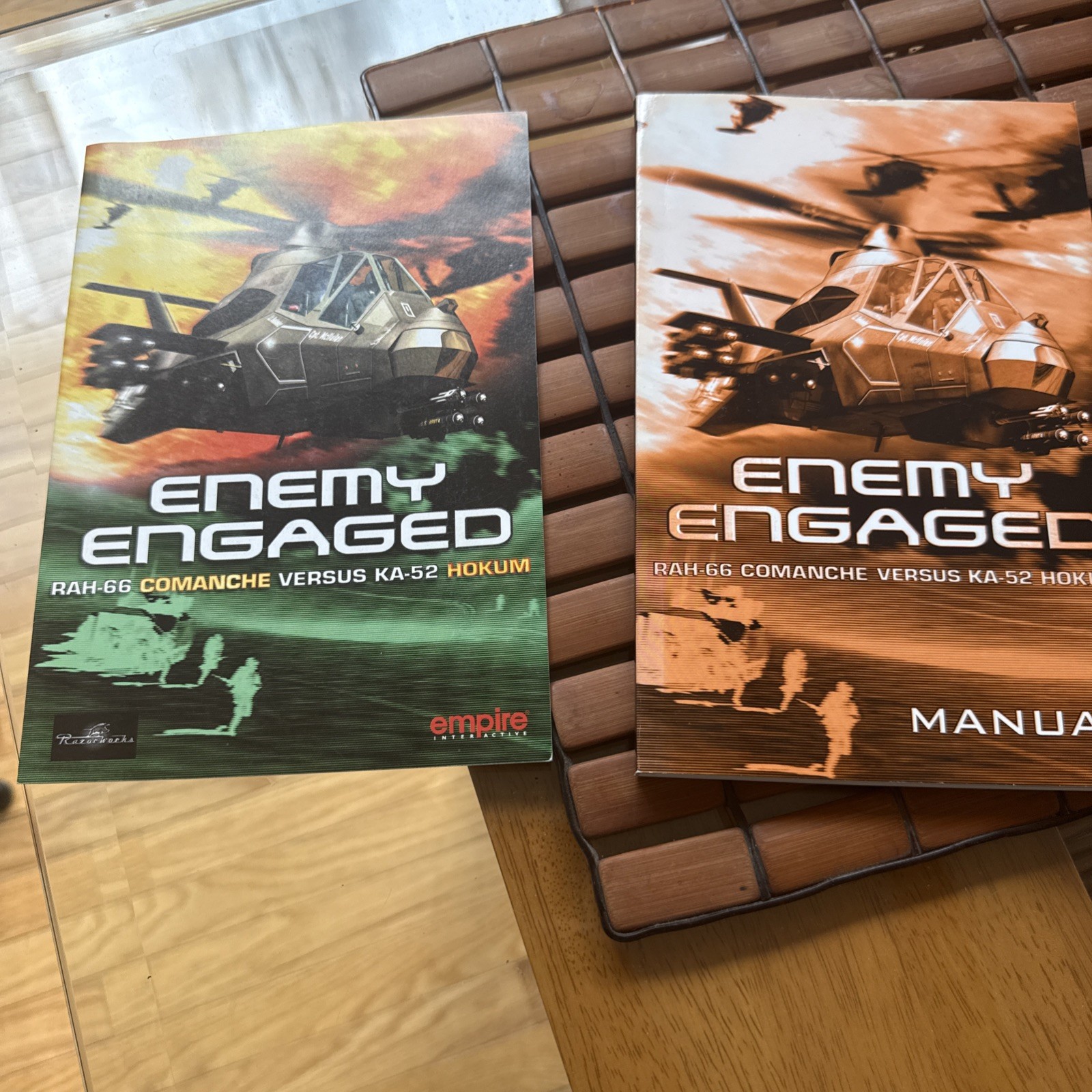 Enemy Engaged PC Game Manual And Keyboard Map Only