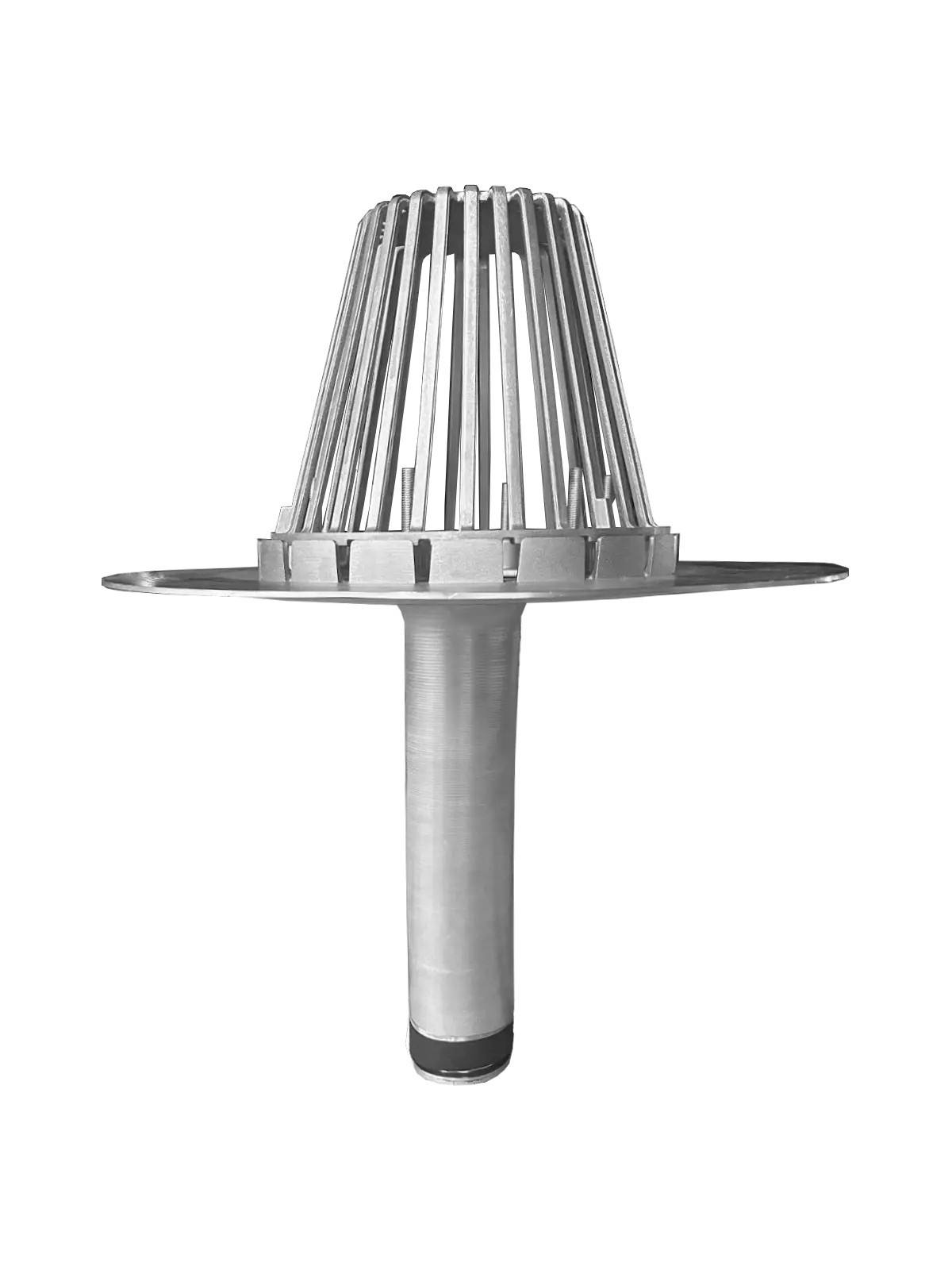 NEW Aluminum Retrofit Roof Drain 3" 4" 5" 6" Flat Roof Drain w/ Dome